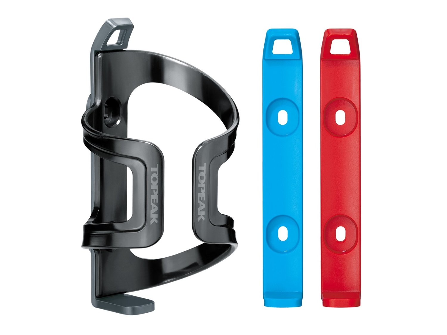 фото Флягодержатель велосипедный topeak dualside cage ex, gray/blue/red, tdsc02-gbr