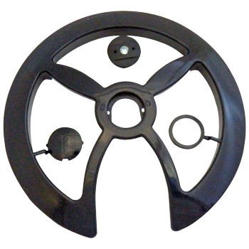 фото Защита системы 6-180658 sw-720 46/48 c крепл. под полую каретку, пластик черная sunny wheel sunnywheel