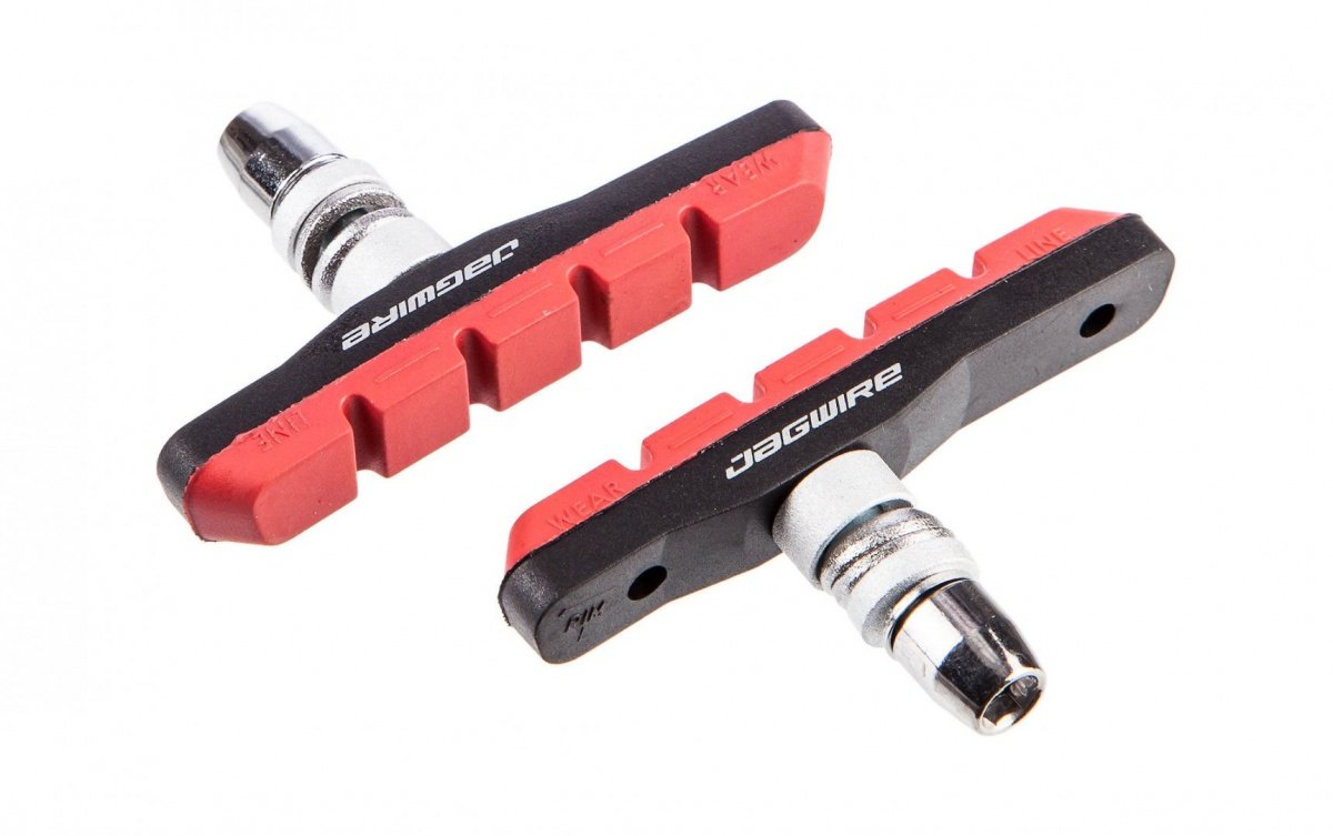 

Тормозные колодки Jagwire Mountain Sport V-Brake Pad, красный, JS908T-R