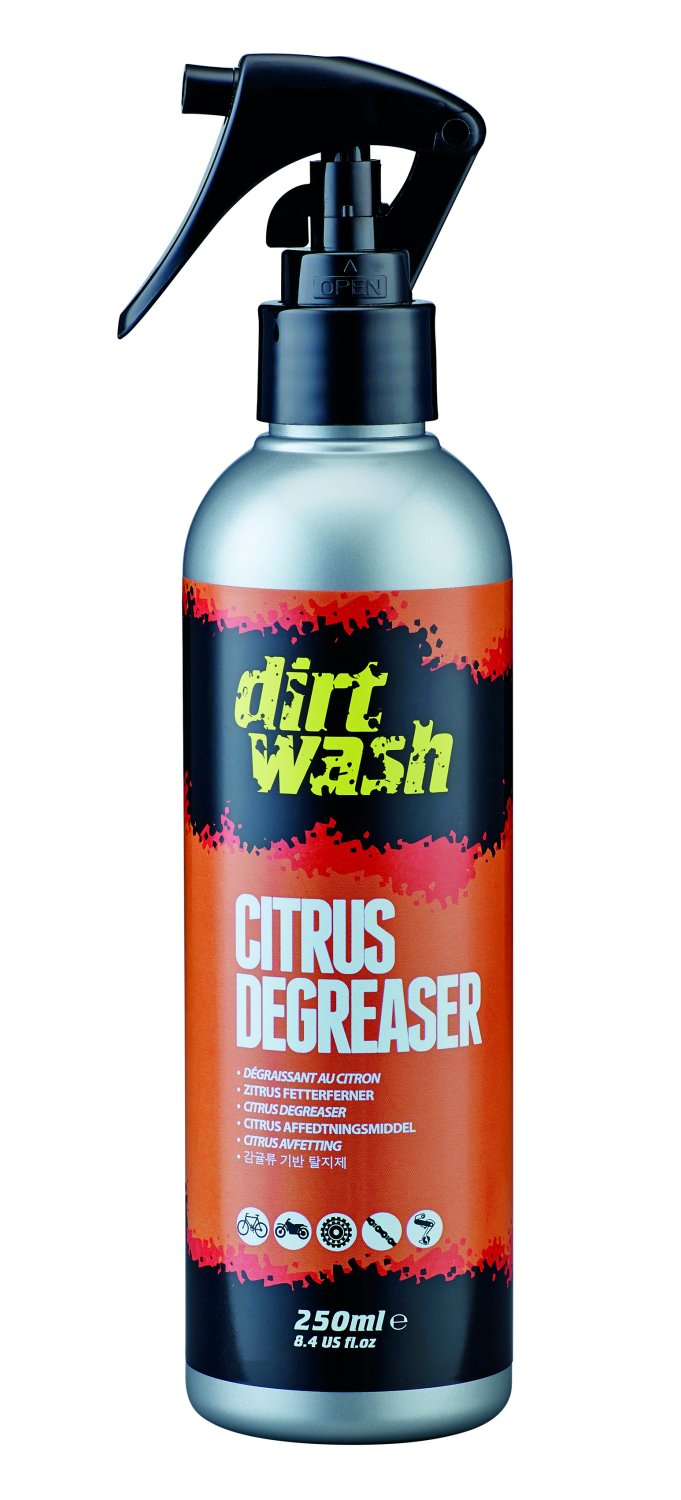Очиститель WELDTITE DIRTWASH CITRUS DEGREASER, для цепи, спрей с триггером, 250 мл, 7-03023 очиститель dirtwash citrus degreaser weldtite для цепи аэрозоль 150мл 7 03011