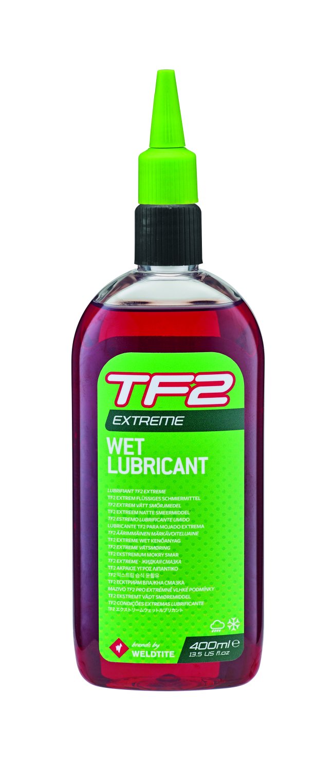 фото Смазка tf2 extreme wet chain lubricant weldtite, 400мл, 7-03073