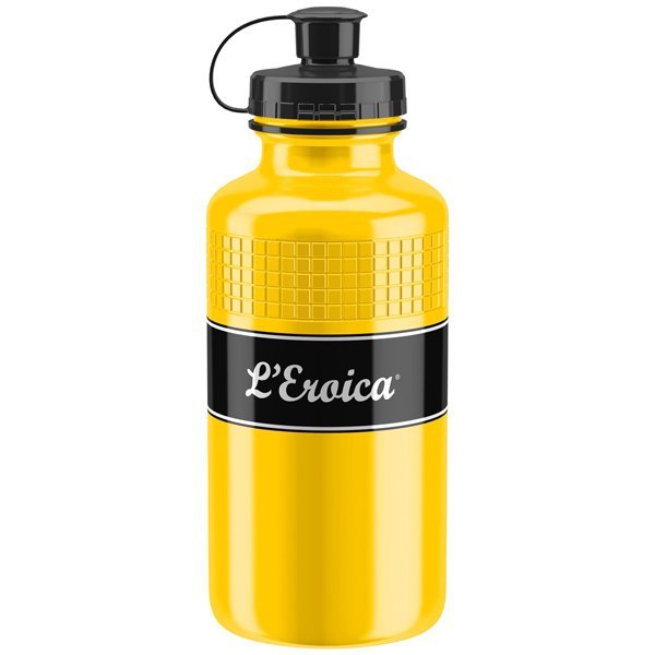 Фляга Elite L'Eroica Squeeze, 550 мл, пищевой, пластик, желтый, EL0160309 фляга термос elite eroica объем 0 6 л с пробкой винтаж алюминий el0150201