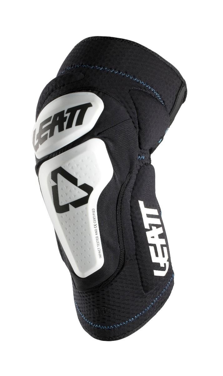 Наколенники Leatt 3DF 6.0 Knee Guard, бело-черный 2018 (Размер: L/XL )