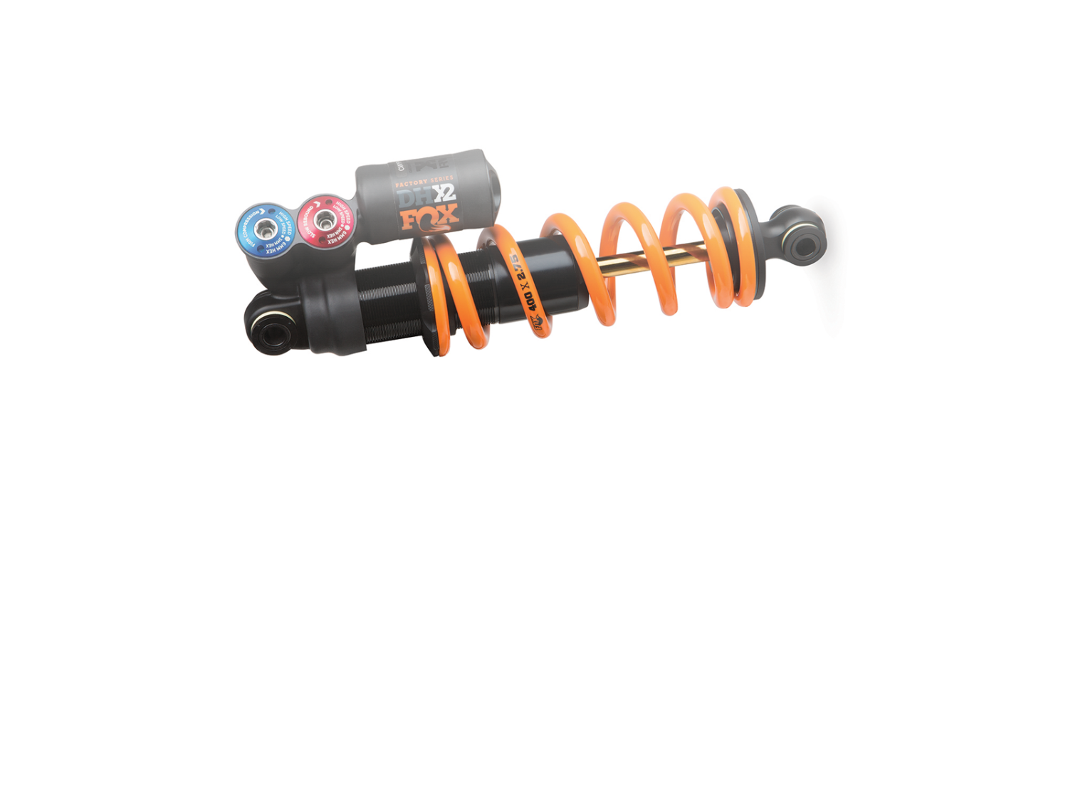 Амортизатор FOX DHX2 F-S TiN 222 x 69,8 мм