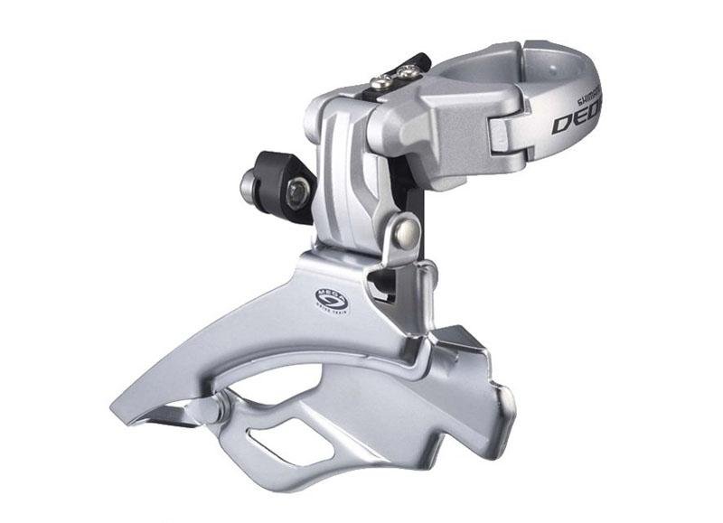 

Переключатель передний Shimano Deore M591 верх. хомут универс. тяга