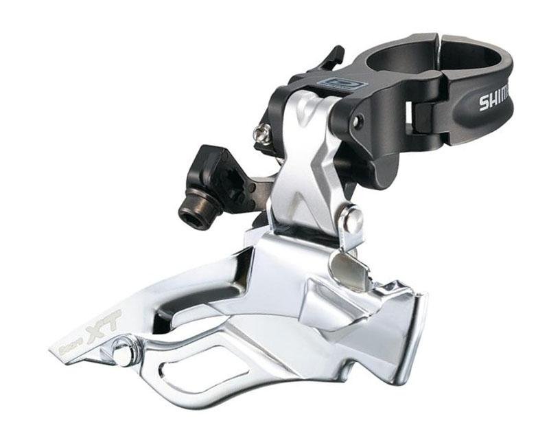 

Переключатель передний Shimano XT M770 10V нижн. хомут универс. тяга