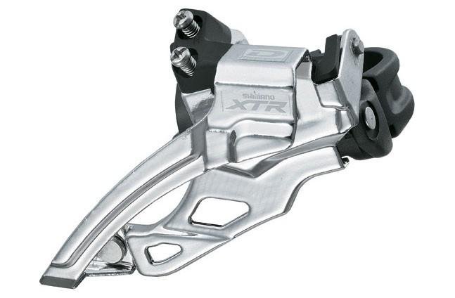 

Переключатель передний Shimano XTR FD-M985-L 2x10s, универсальная тяга,нижний хомут, FDM985L6
