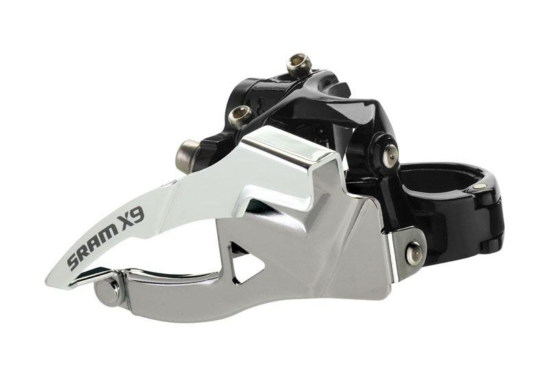

Переключатель передний Sram X.9, 2х10V, 34.9 mm, нижний хомут, верхняя тяга, 00.7615.015.020