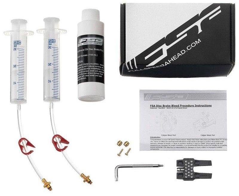 Набор для прокачки тормозов FSA DB004, 406-0031 набор для прокачки formula mineral oil 2 syringe bleeding kit 20мл fd50907 00
