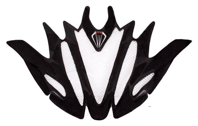 Прокладки сменные в велошлем Rudy Project AIRSTORM черная/белая, C0000301