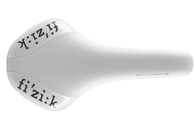 Седло велосипедное Fizik ANTARES WHITE+GLOSSY WHITE, 7043SXSA79738