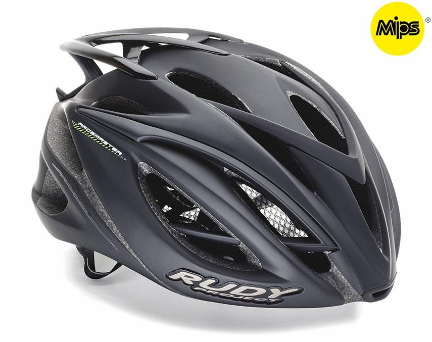 

Каска Rudy Project RACEMASTER MIPS BLACK STEALTH S/M