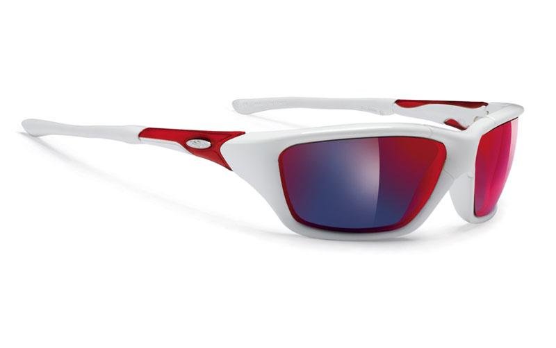 Очки велосипедные Rudy Project GOZEN WHITE GLOSS MLS RED, SP153869MR очки для плавания с 3 6лет в ассортименте