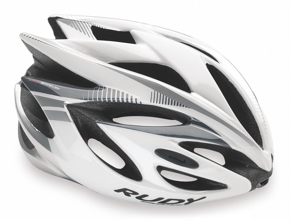 

Каска Rudy Project RUSH WHITE/SILVER SHINY S