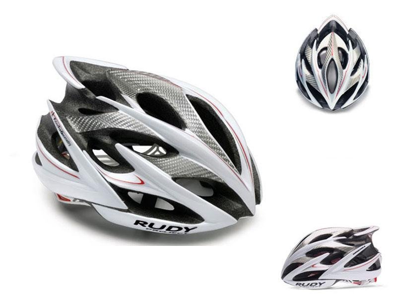 

Велошлем Rudy Project WINDMAX WHITE/SILVER/RED SHINY S/M