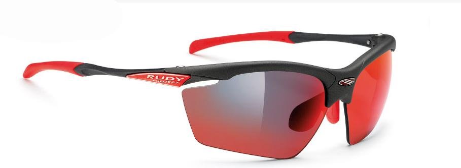 Очки велосипедные Rudy Project AGON GRAPHITE MLS-RED, SP293898-FFF2 очки для плавания с 3 6лет в ассортименте