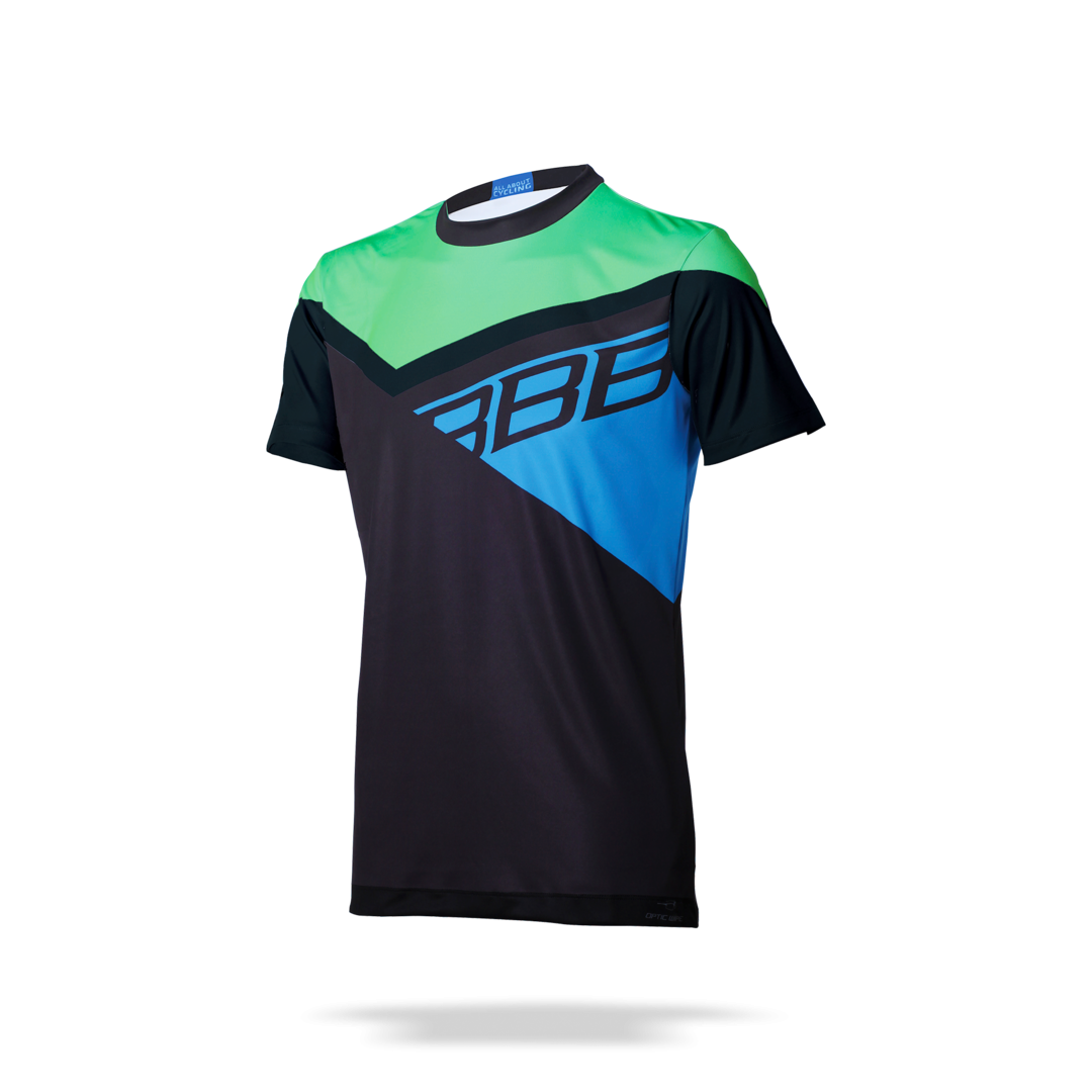 

Велоджерси BBB Gravity mtb style, черный/зеленый/синий 2018, BBW-315 (Размер: XXXL