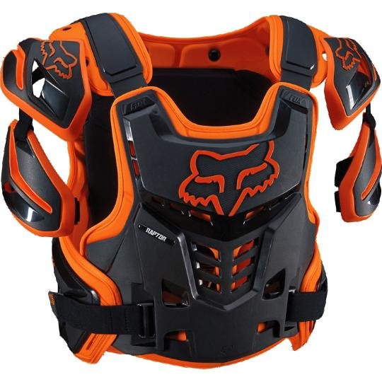 Защита панцирь Fox Raptor Vest, оранжевый 2018 (Размер: S/M) FOX RACING