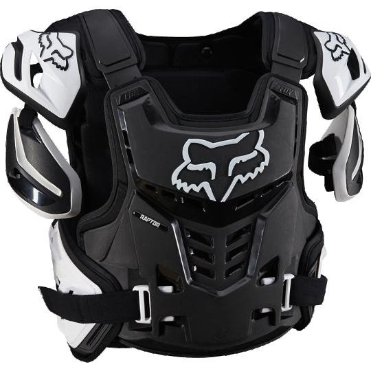 

Защита панцирь Fox Raptor Vest, черно-белый 2018 (Размер: S/M )