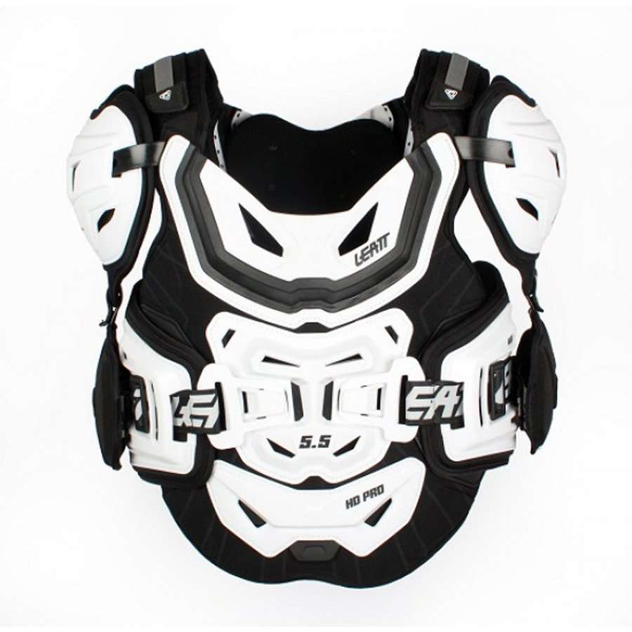 Защита панцирь Leatt Chest Protector 5.5 Pro HD, белый 2018 (Размер: Взрослый)