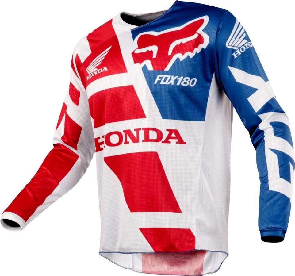 

Велоджерси Fox 180 Honda Jersey, красный 2018 (Размер: L )