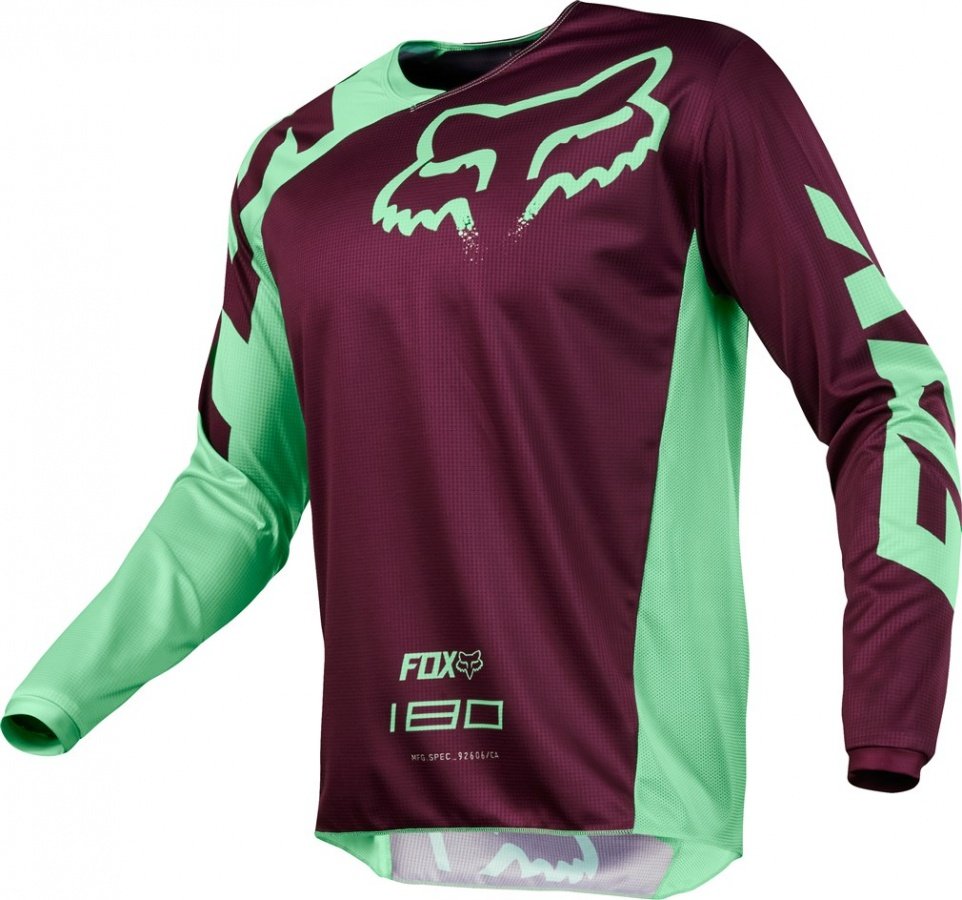 

Велоджерси Fox 180 Race Jersey, зеленый 2018 (Размер: M )