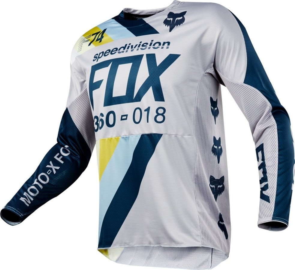 

Велоджерси Fox 360 Draftr Jersey, светло-серый 2018 (Размер: M )