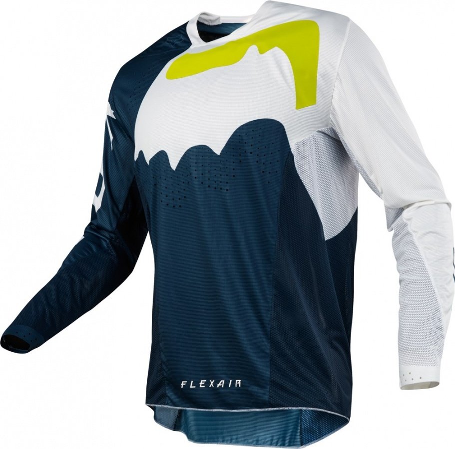 

Велоджерси Fox Flexair Hifeye Jersey, сине-белый 2018 (Размер: M)