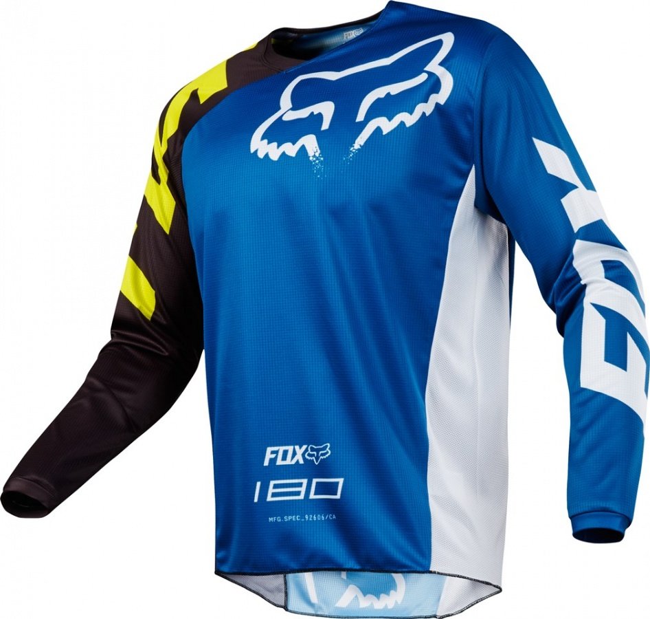 

Велоджерси подростковая Fox 180 Race Youth Jersey, синий 2018 (Размер: L)