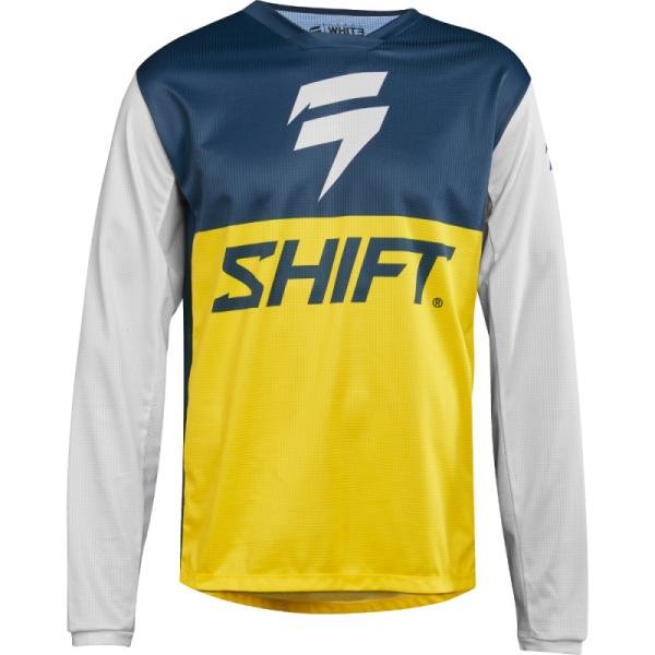 

Велоджерси Shift White Label GP LE Jersey, сине-желтый 2018 (Размер: S )