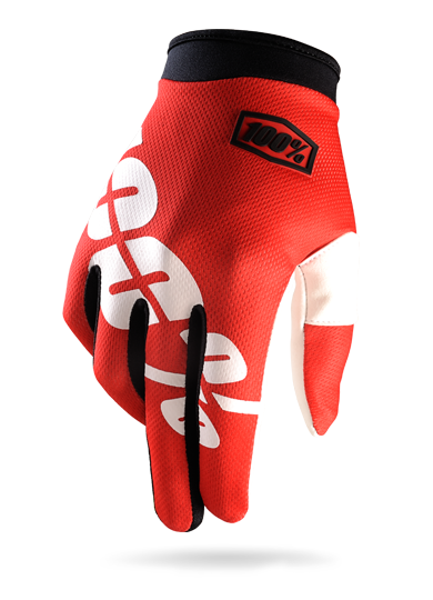 

Велоперчатки 100% ITrack Glove, красный 2017 (Размер: M )