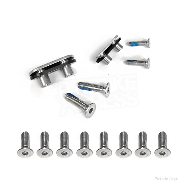 Защита и экипировка  ВашВелосипед Запчасти к наколенникам Leatt C-Frame Carbon Bolt kit complete Pair, 2022, 4015300340