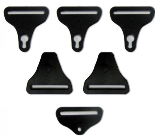 

Застежка к наколенникам Leatt C-Frame Carbon Bucle Kit Pair, 2024, 4015300330