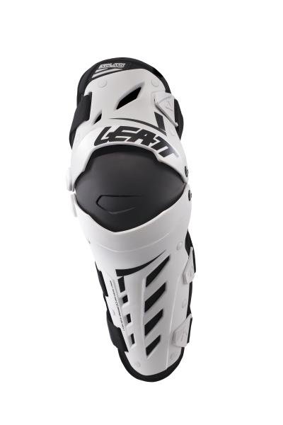 Наколенники Leatt Dual Axis Knee & Shin Guard, XL/XXL, бело-черный, 5017010177