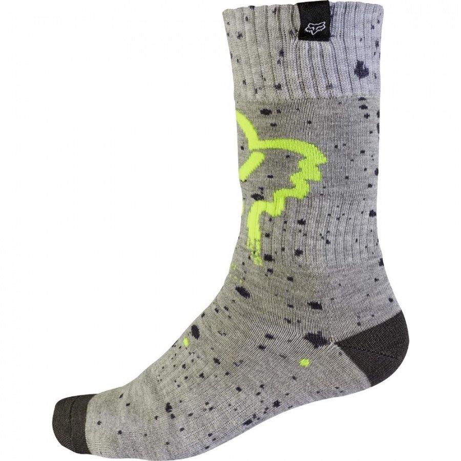 

Носки подростковые Fox MX Nirv Youth Sock, серо-желтый 2017 (Размер: S )