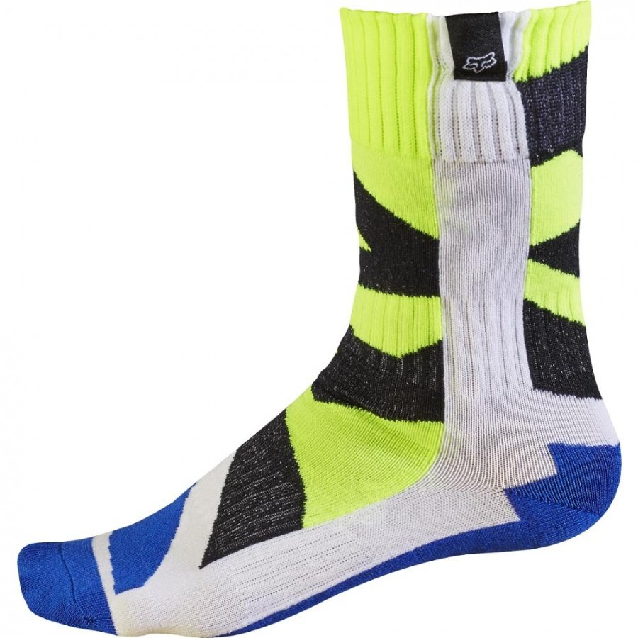 

Носки подростковые Fox MX Creo Youth Sock, бело-желтый 2017 (Размер: L )