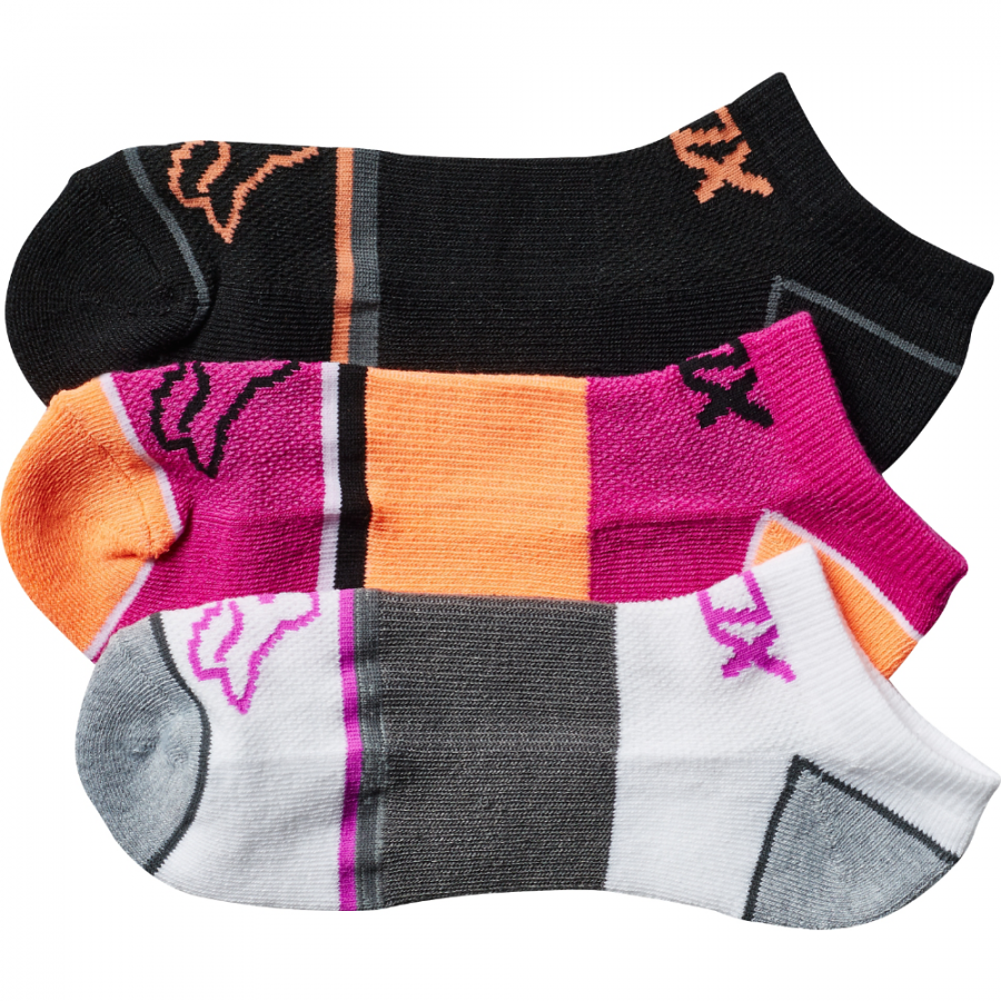 

Носки женские Fox Perf No Show Socks, 3 пары, Berry Punch 2017 (Размер: L/XL )