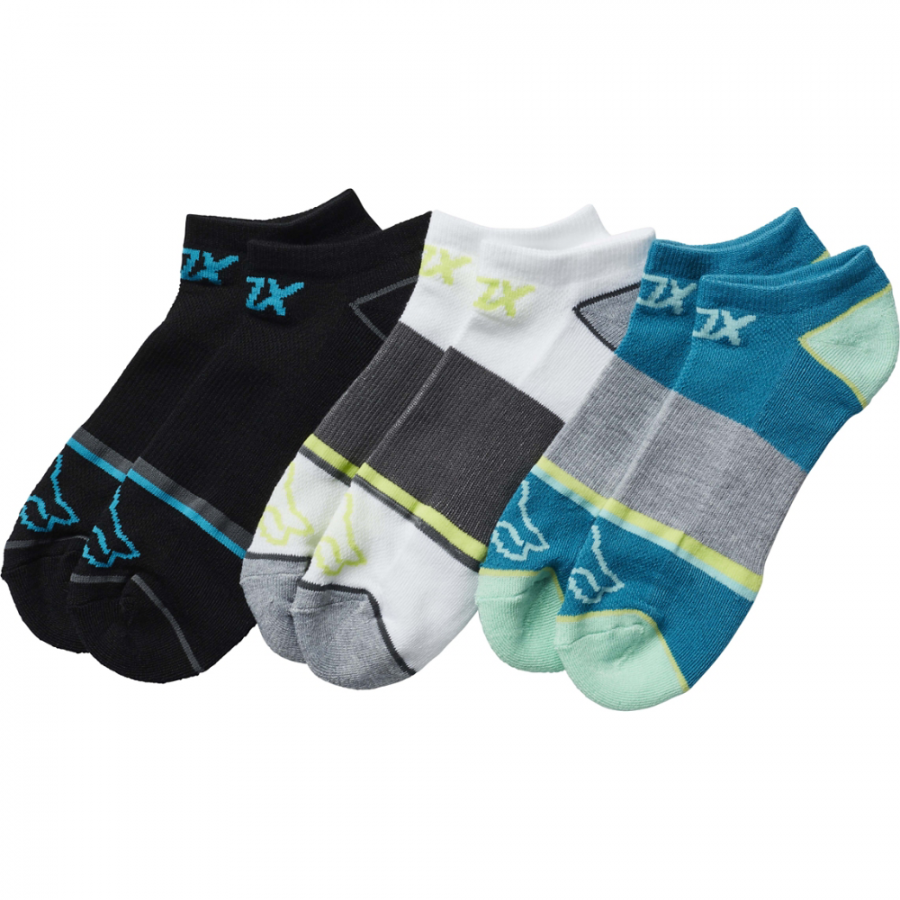 

Носки женские Fox Perf No Show Socks 3 пары Jade 2017 (Размер: L/XL )