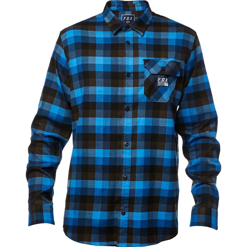 

Велорубашка Fox Rovar Flannel Dust, синий 2018 (Размер: XL )