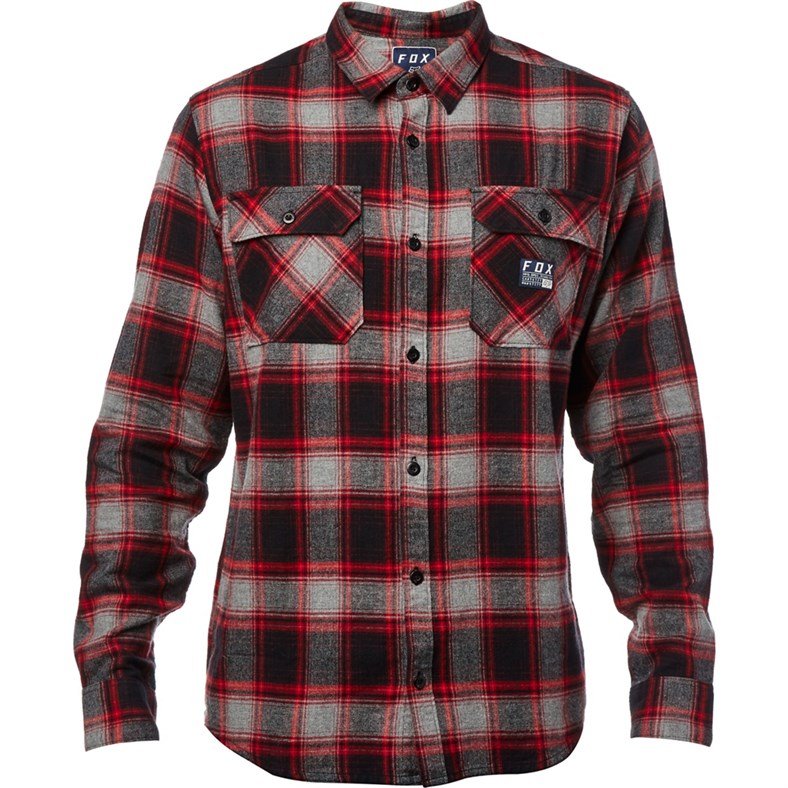 

Велорубашка Fox Traildust Flannel Heather Graphite 2018 (Размер: XL )