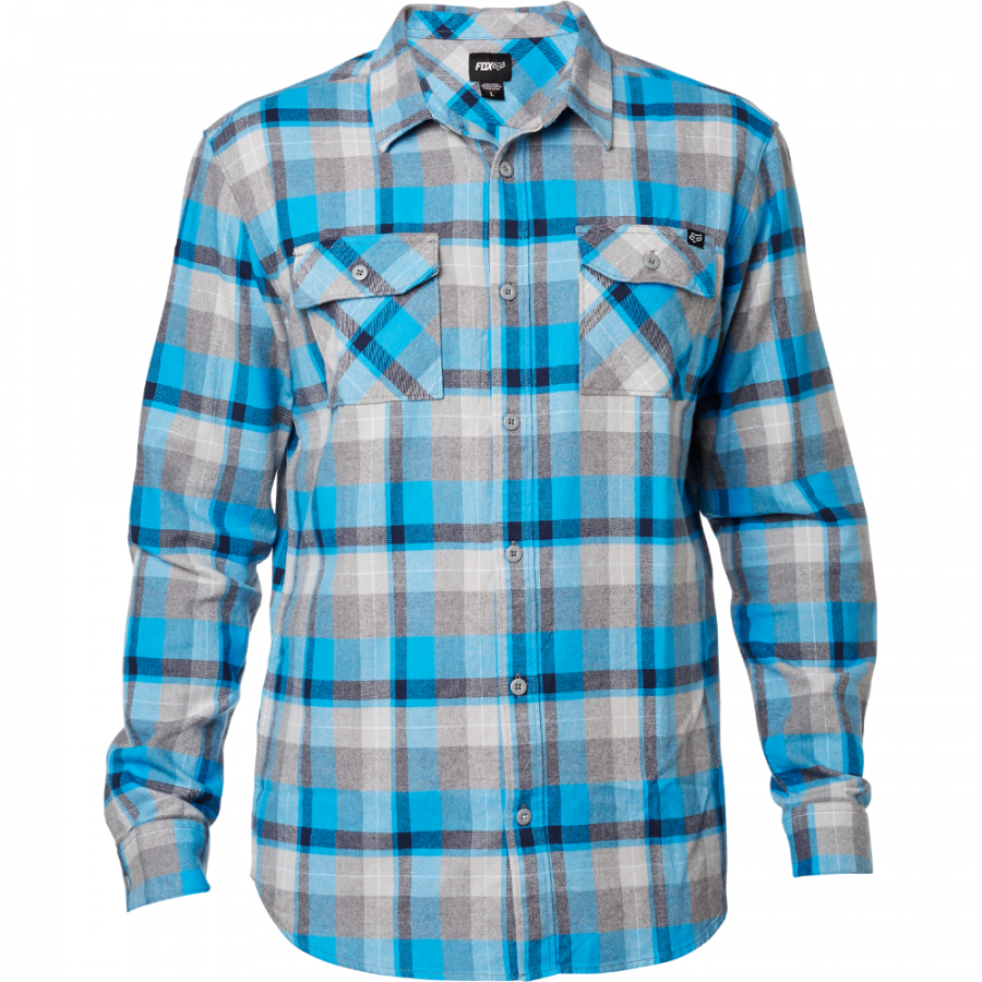 

Велорубашка Fox Traildust LS Flannel, синий 2016 (Размер: XL)