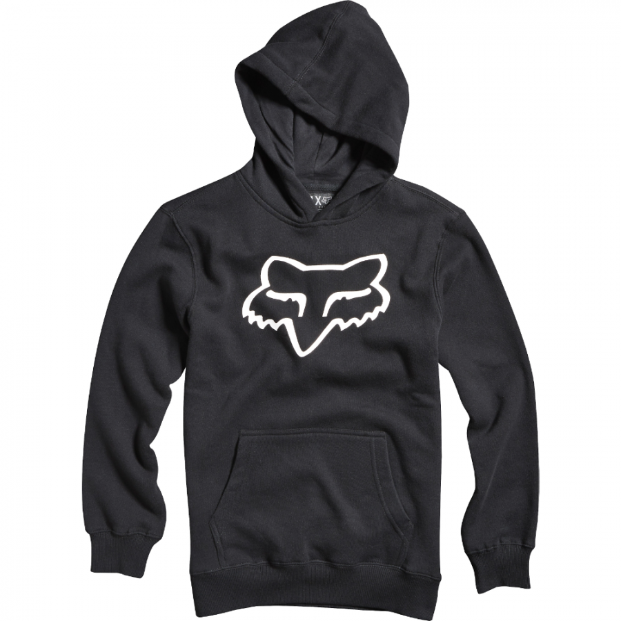 

Толстовка подростковая Fox Youth Legacy Pullover Fleece, черный 2016 (Размер: YM )