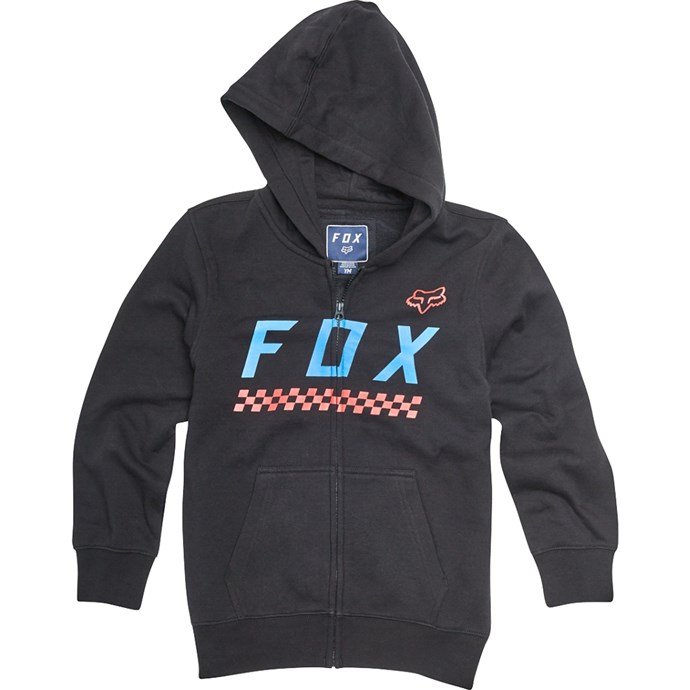 

Толстовка подростковая Fox Youth Full Mass Zip, черный 2018 (Размер: YL)
