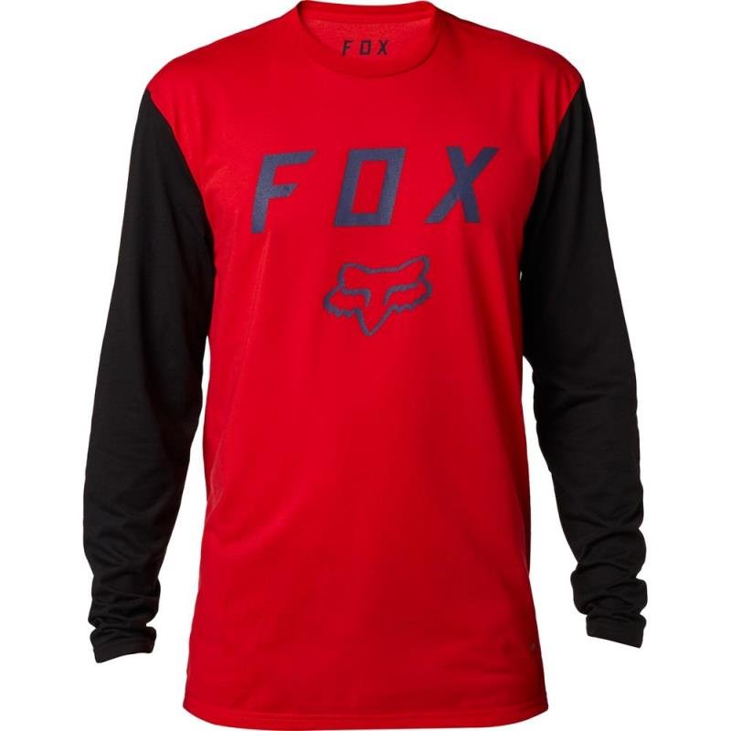 

Толстовка Fox Contended LS Tech Tee, темно-красный 2018 (Размер: XL )