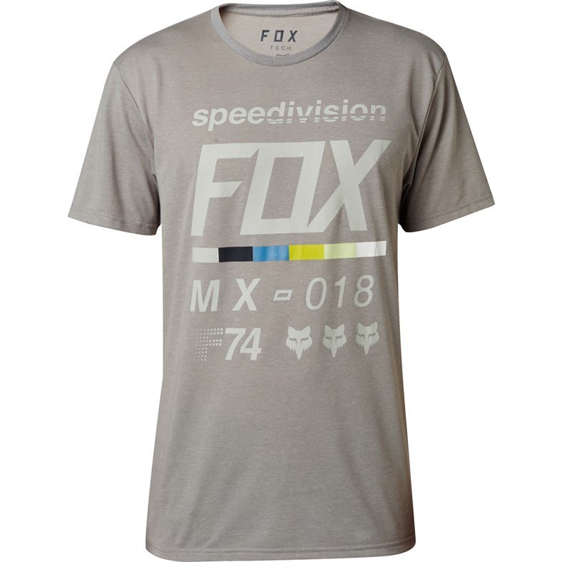 

Велофутболка Fox Draftr SS Tech Tee Heather, темно-серый 2018 (Размер: L)