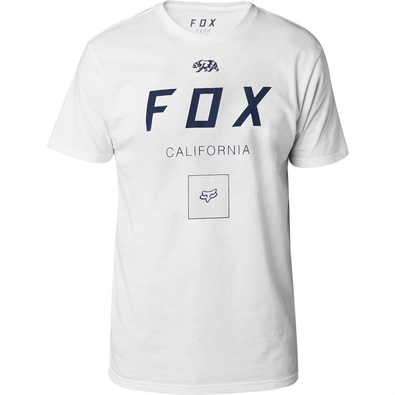 Велофутболка Fox Growled SS Tech Tee, белый 2018 (Размер: L ) FOX RACING