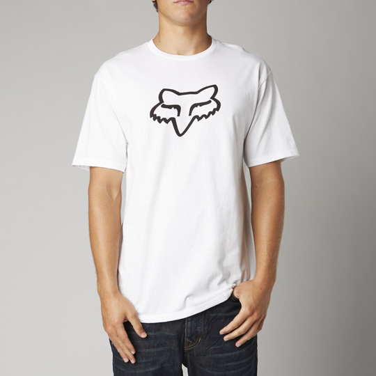 

Велофутболка Fox Legacy Foxhead SS Tee, белый 2018 (Размер: M )