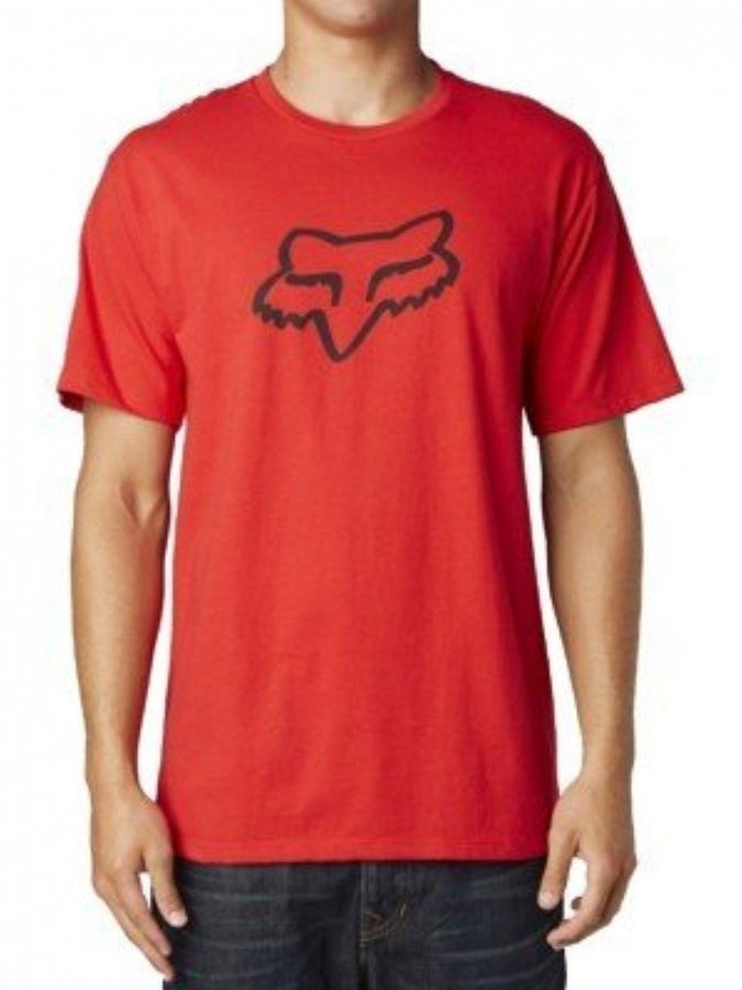 

Велофутболка Fox Legacy Foxhead SS Tee, красный 2018 (Размер: XL)