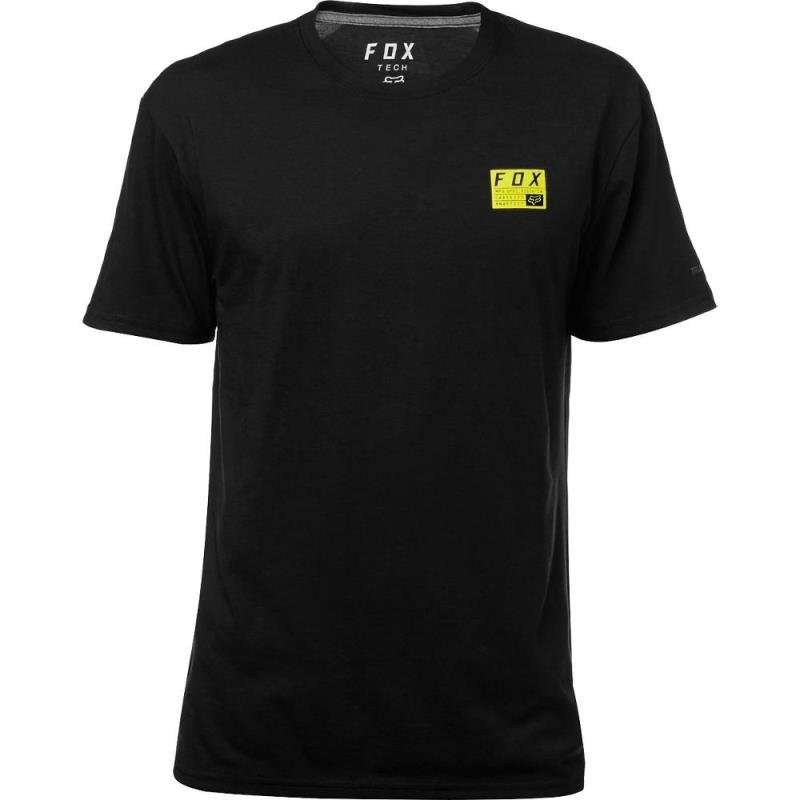 Велофутболка Fox MX Raised SS Tech Tee, черный 2018 (Размер: S) FOX RACING