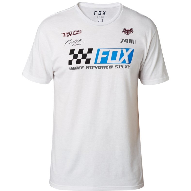 

Велофутболка Fox Repaired SS Tech Tee, белый 2018 (Размер: S)